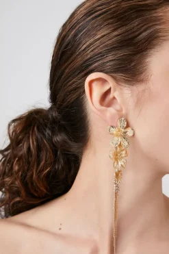 Tiered Flower Duster Earrings