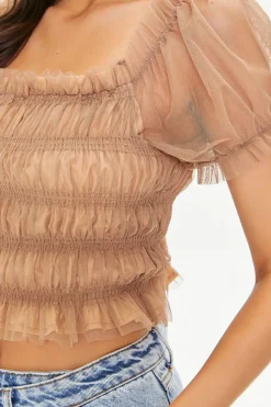 Tiered Puff Sleeve Top