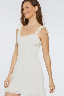 Tie-Strap Sweetheart Dress