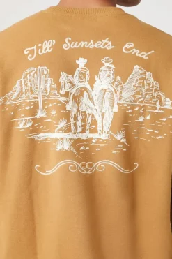 Till Sunsets End Graphic Pullover