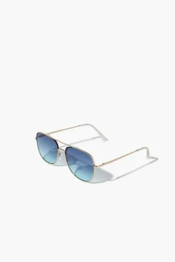 Tinted Aviator Sunglasses