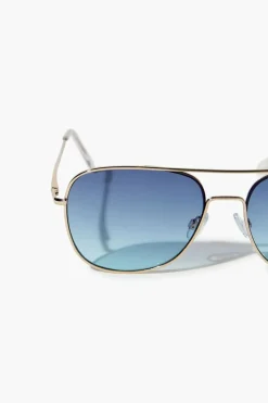 Tinted Aviator Sunglasses