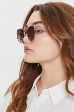 Tinted Round Sunglasses