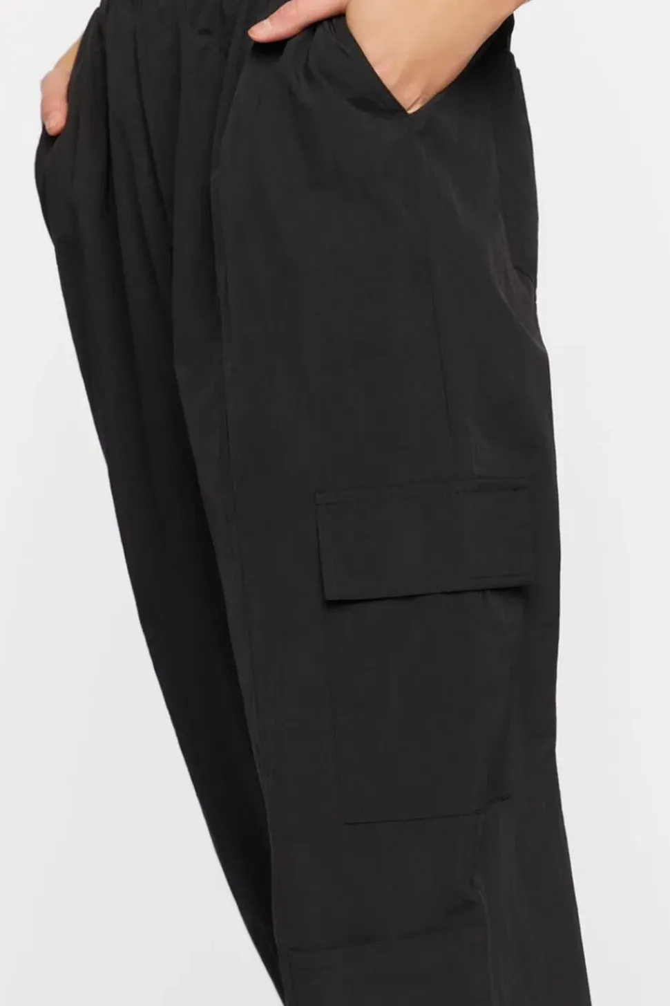 Toggle Drawstring Parachute Pants