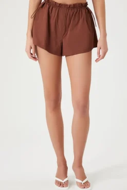 Toggle Drawstring Shorts