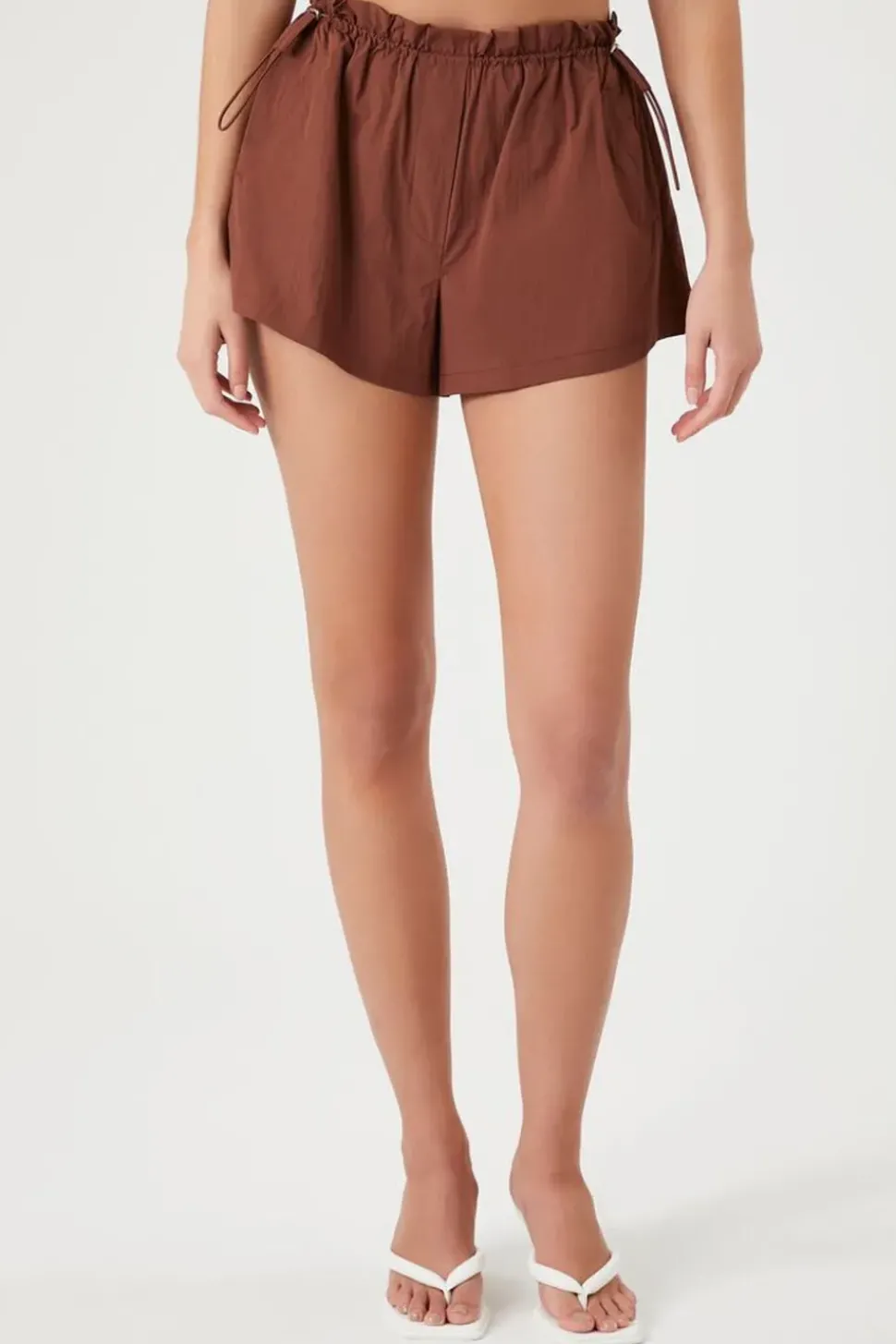 Toggle Drawstring Shorts