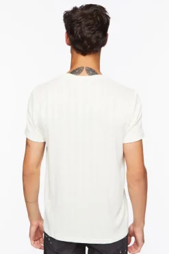 Tonal Striped Crew Tee