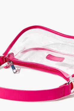 Transparent Baguette Shoulder Bag