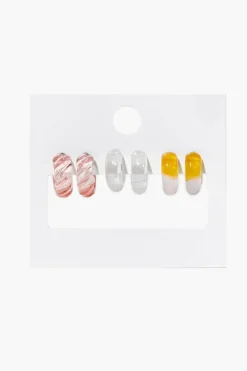 Transparent Hoop Earring Set