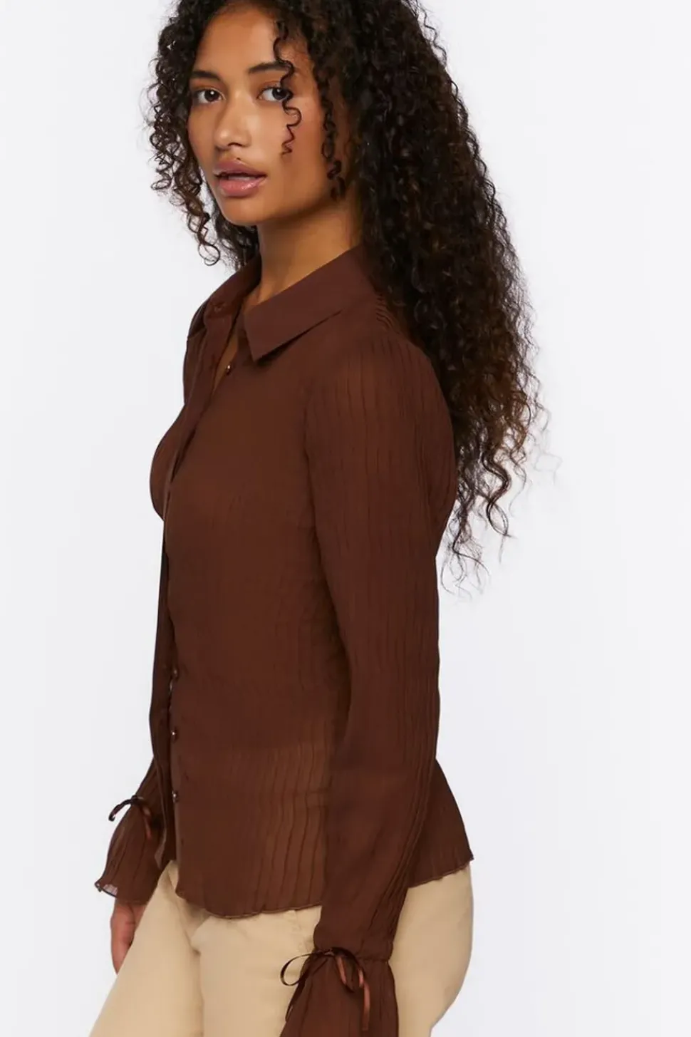 Trumpet Sleeve Shirt