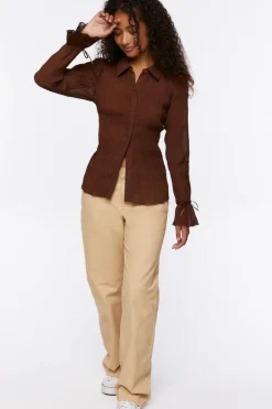 Trumpet Sleeve Shirt
