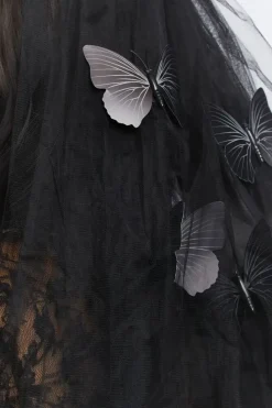 Tulle Butterfly Veil