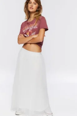 Tulle Maxi Skirt
