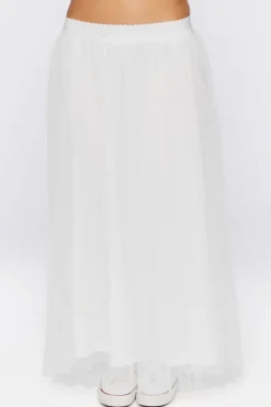 Tulle Maxi Skirt