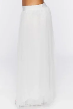 Tulle Maxi Skirt