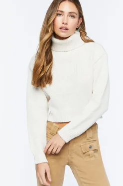 Turtleneck Marled Sweater