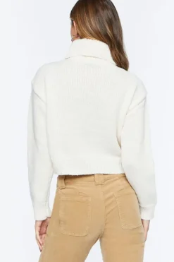 Turtleneck Marled Sweater