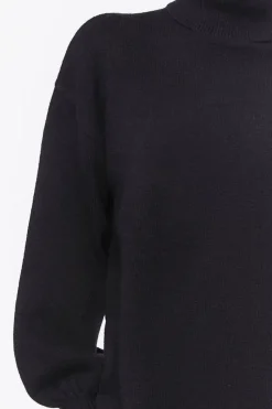 Turtleneck Mini Sweater Dress