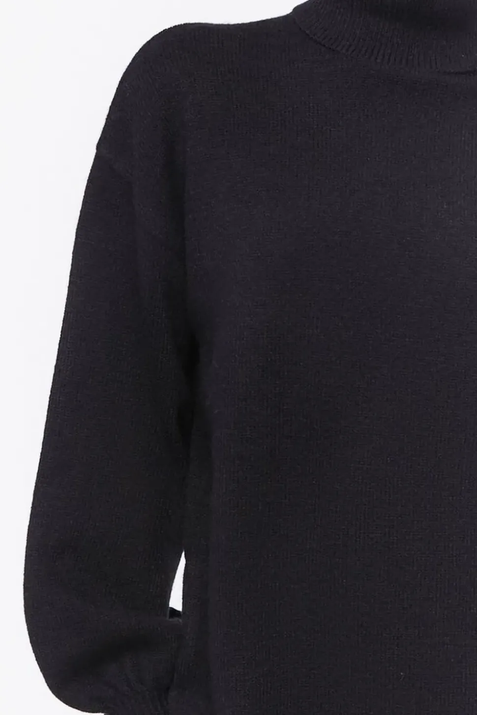 Turtleneck Mini Sweater Dress