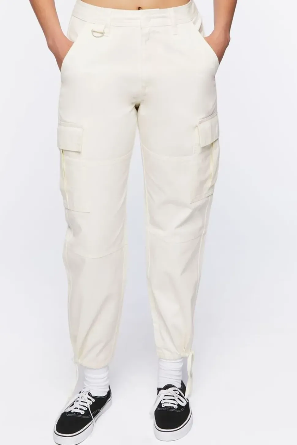 Twill Cargo Joggers