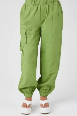 Twill Cargo Joggers