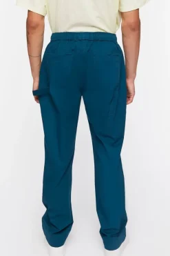 Twill Drawstring Pants