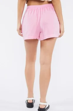 Twill Drawstring Shorts