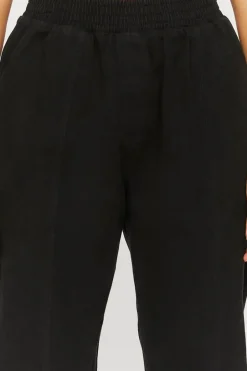 Twill Mid-Rise Joggers