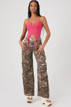 Twill Tie-Dye Cargo Pants