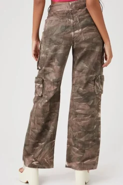 Twill Tie-Dye Cargo Pants
