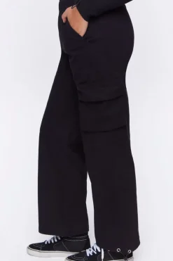 Twill Toggle Drawstring Joggers