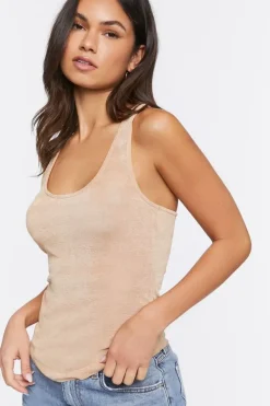 Twisted-Back Tank Top