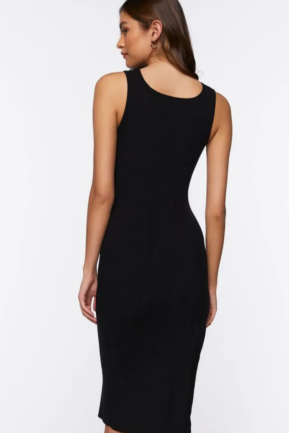 Twisted Cutout Midi Dress