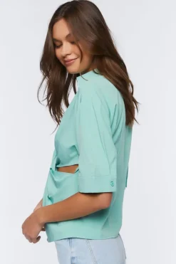 Twisted Cutout Top