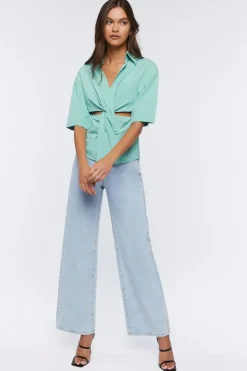 Twisted Cutout Top