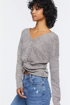 Twisted High-Low Top