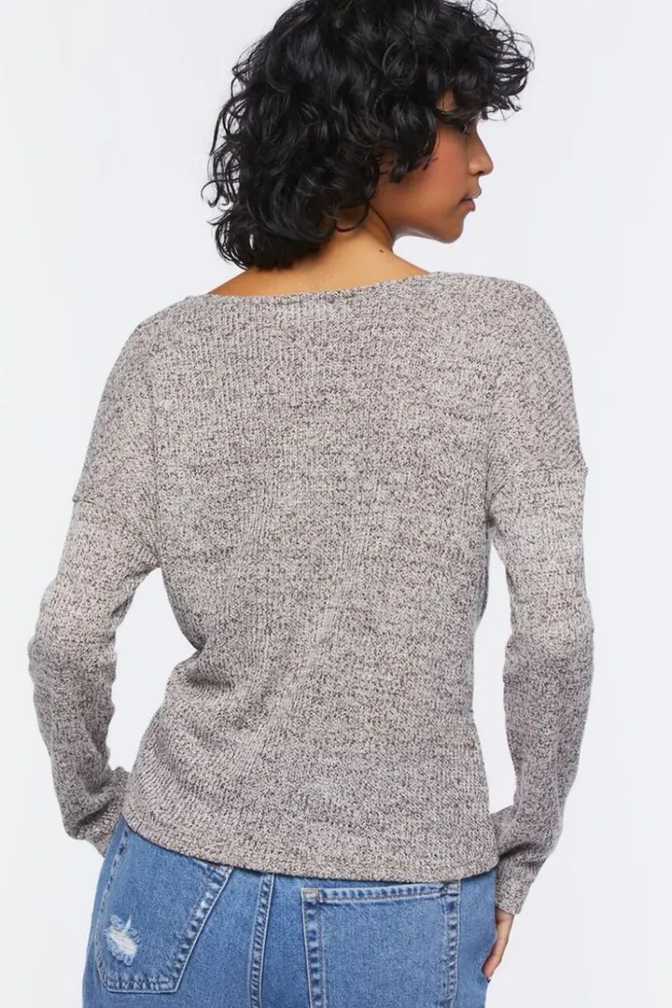 Twisted High-Low Top