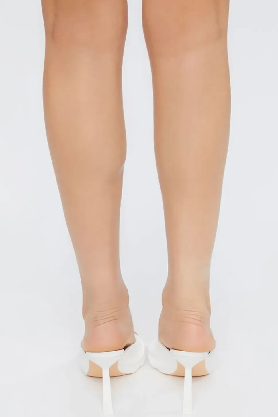 Twisted Open-Toe Stiletto Heels