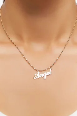 Upcycled Angel Necklace