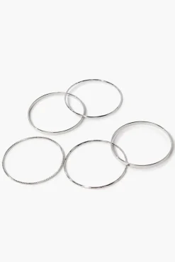 Upcycled Bangle Bracelet Set
