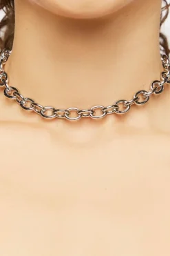 Upcycled Chain Choker Necklace