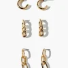 Upcycled Chain Earring Set
