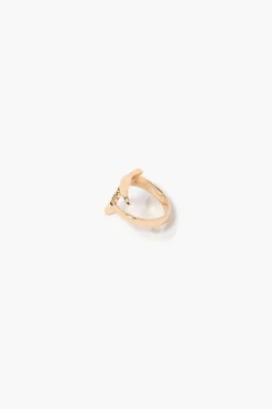 Upcycled Dolphin Cocktail Ring