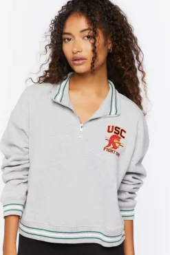 Usc Graphic Half-Zip Pullover