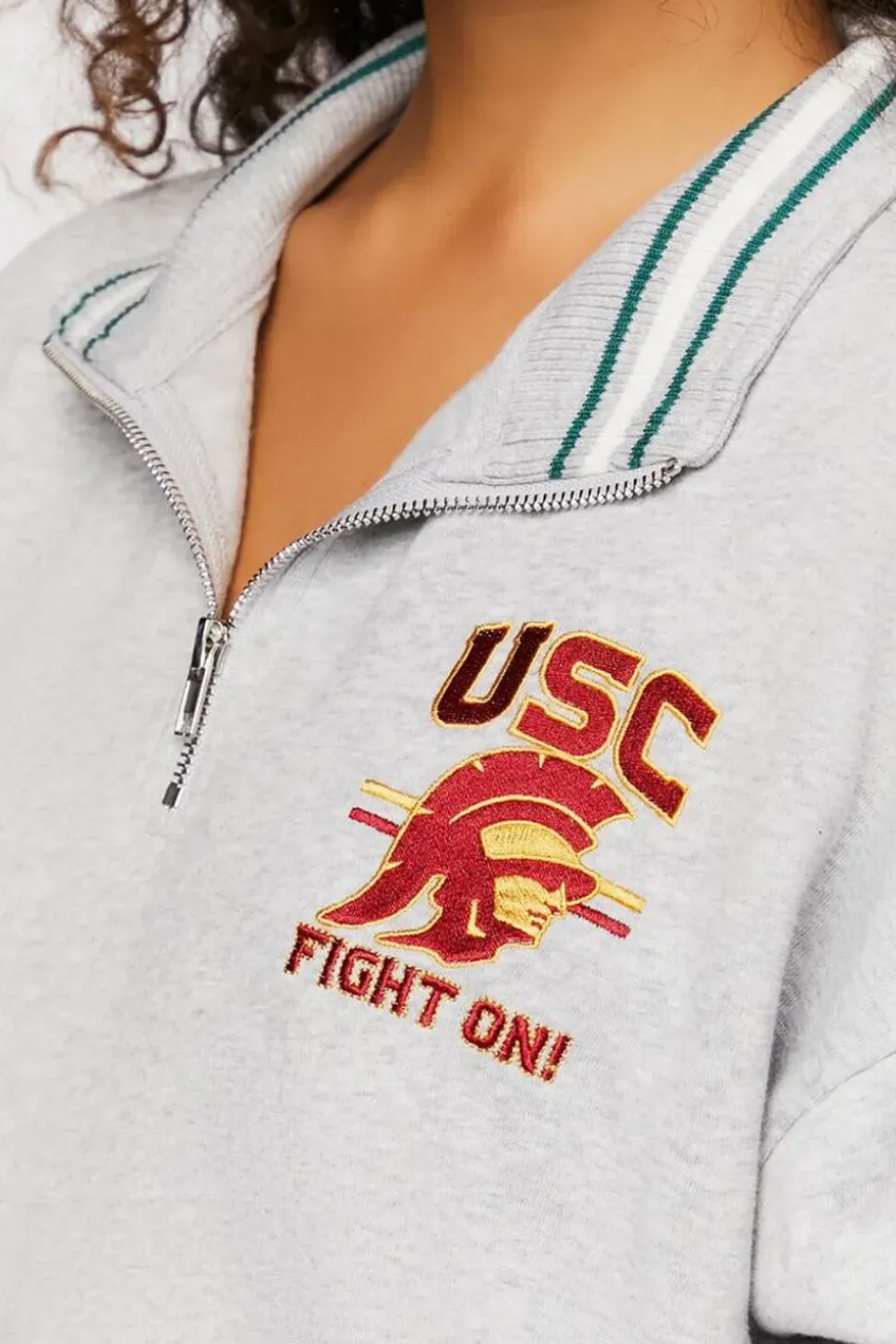 Usc Graphic Half-Zip Pullover