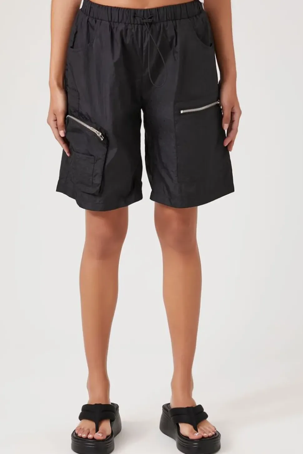 Utility Cargo Bermuda Shorts