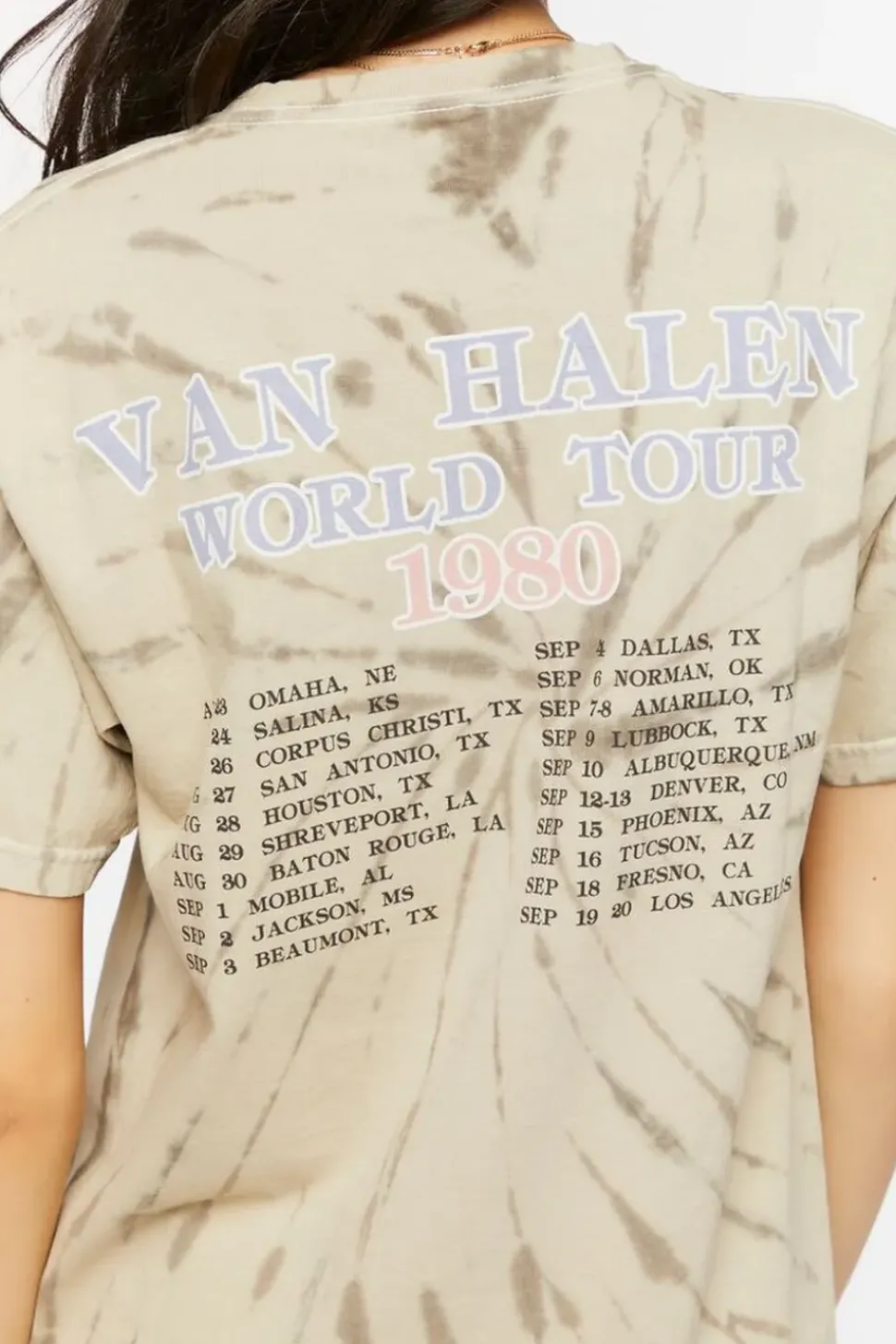 Van Halen Tour Graphic Tee