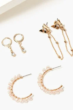 Variety Stud & Drop Earring Set