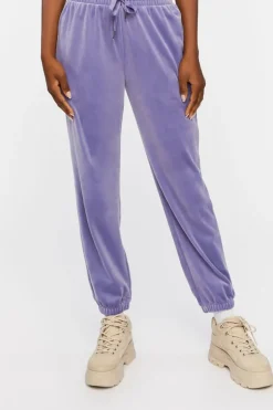 Velour Drawstring Joggers