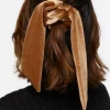 Velvet Bow Scrunchie